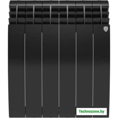 Алюминиевый радиатор Royal Thermo Biliner Alum 500 Noir Sable (12 секций)