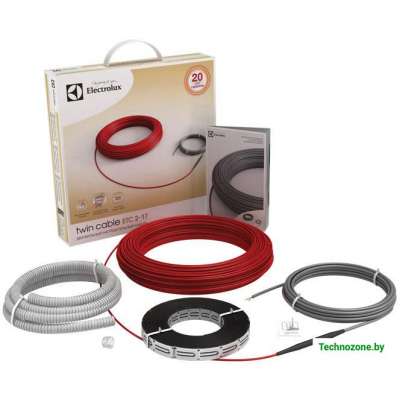 Нагревательный кабель Electrolux Twin Cable ETC 2-17-1000