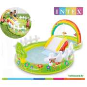 Детский надувной игровой центр бассейн Intex Мой Сад 57154