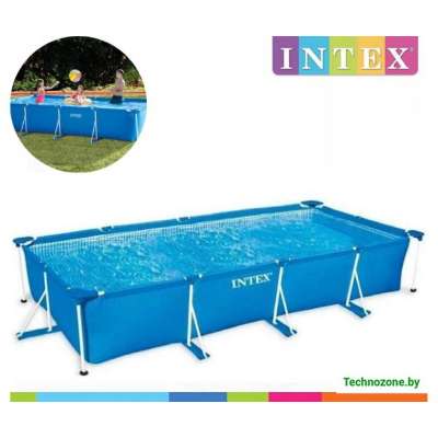 Каркасный бассейн Intex 28274 Rectangular Frame Pool 450x220x84 см