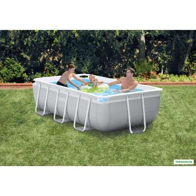 Каркасный прямоугольный бассейн Intex 26784NP Prism Frame  300x175x80 см