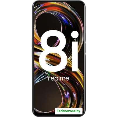 Смартфон Realme 8i RMX3151 4GB/128GB международная версия (черный)