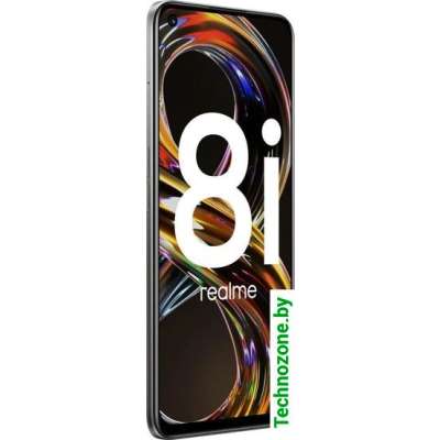Смартфон Realme 8i RMX3151 4GB/128GB международная версия (черный)