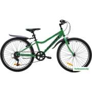 Велосипед Favorit FOX 24 V 2020 (зеленый)