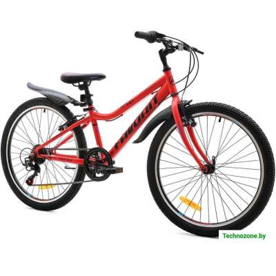 Велосипед Favorit FOX 24 V 2020 (красный)