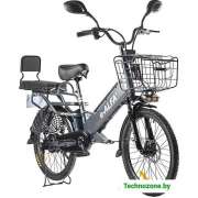 Электровелосипед Eltreco Green City E-Alfa GL 2021 (коричневый)