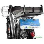 Электровелосипед Eltreco Green City E-Alfa GL 2021 (коричневый)