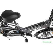 Электровелосипед Eltreco Green City E-Alfa GL 2021 (коричневый)