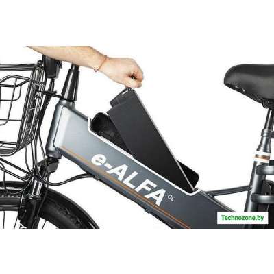 Электровелосипед Eltreco Green City E-Alfa GL 2021 (коричневый)