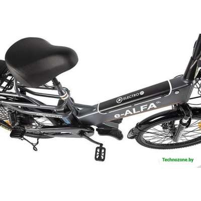 Электровелосипед Eltreco Green City E-Alfa GL 2021 (коричневый)