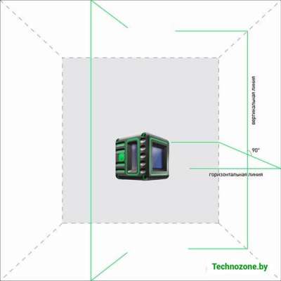 Лазерный нивелир ADA Instruments Cube 3D Green Professional Edition A00545